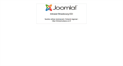 Desktop Screenshot of intranet.strasbourg.cci.fr